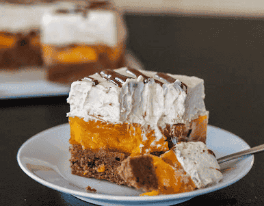 Торт "Персиковий сад" - дуже ніжний і смачний рецепт з покроковими фото