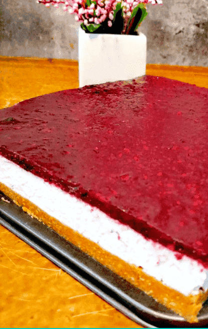 Торт без випічки з лісовими ягодами - просто, смачно, швидко