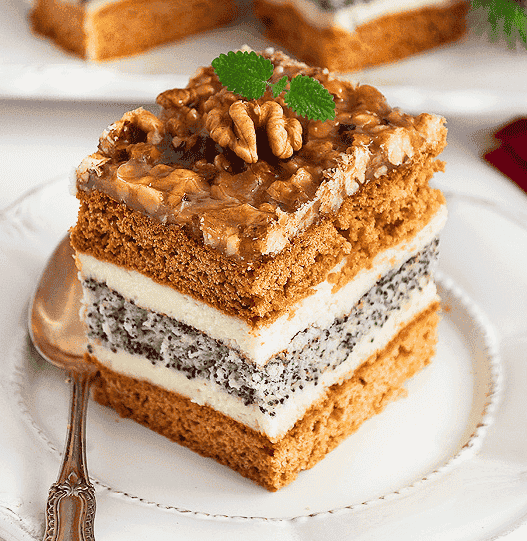 Торт "Лускунчик" з маком - дуже смачний рецепт приготування