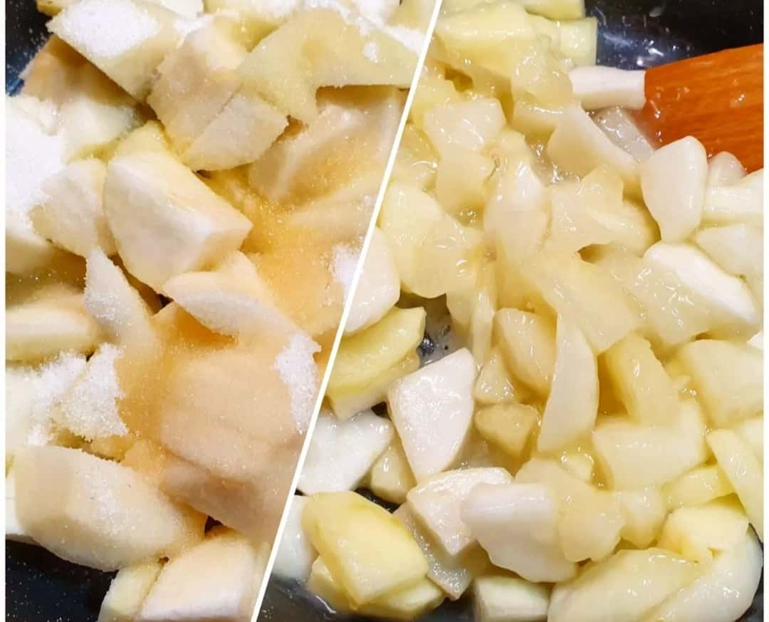 Яблучний пиріг, в якому багато начинки - покроковий рецепт