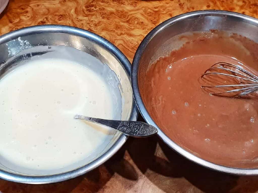 Пісний пиріг "Зебра": простий та швидкий рецепт