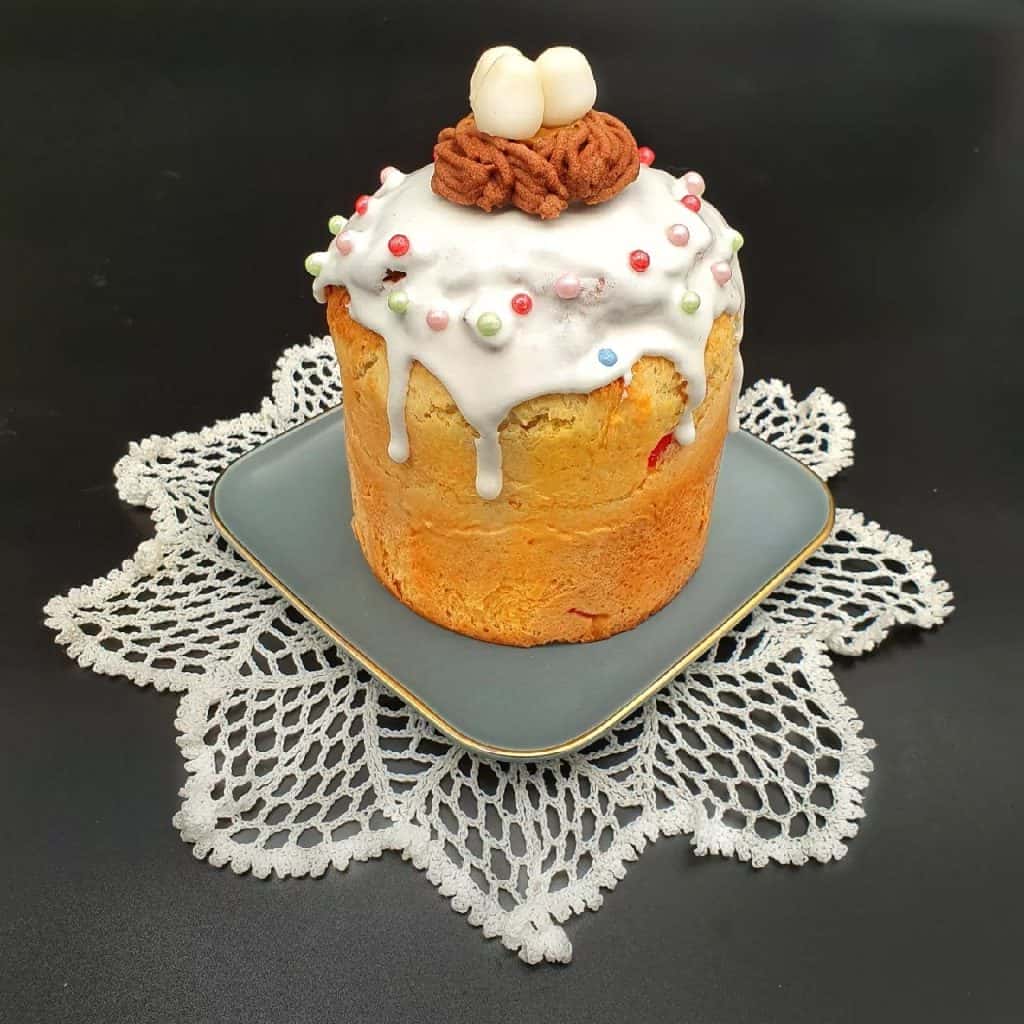 Вершкова паска "Ніжна" - не суха, м'якенька, пориста і ароматна