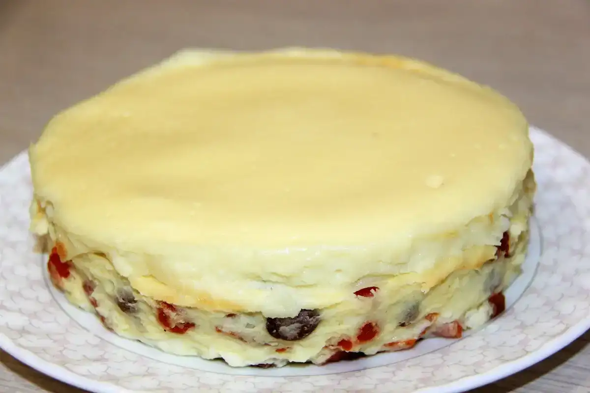 Сирна запіканка "Двошарова": без борошна та манки, з ніжнішою сметанною заливкою