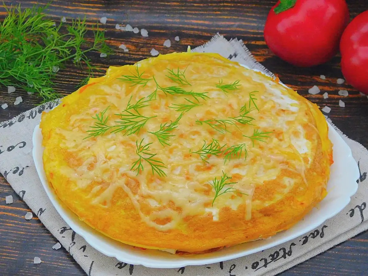 Швидкий та смачний пиріг-піца: простий рецепт