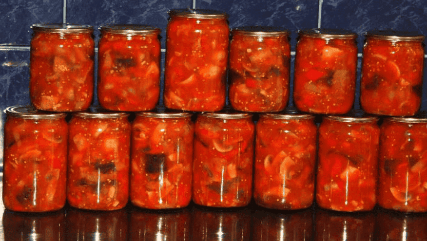 Соте з баклажанів і печериць на зиму: неймовірна смакота, яку всі обожнюють