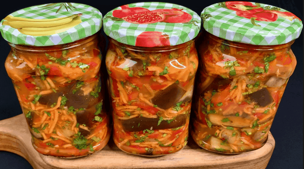 Салат з баклажанами на зиму: неймовірно смачний рецепт, раджу закривати побільше