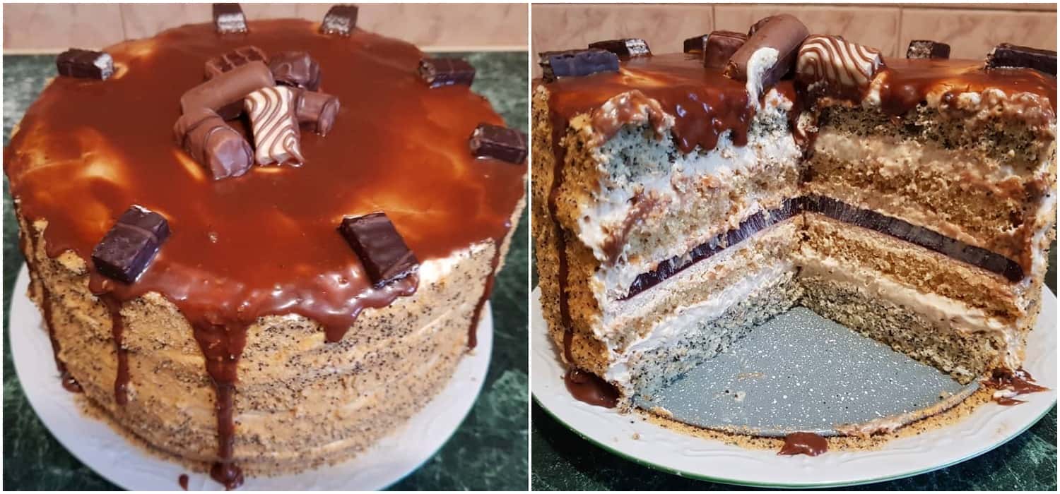 Медово-маковий торт з ягідним прошарком: розкішний рецепт випічки до вашого столу від української господині