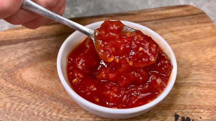 Пікантний помідорний конфітюр на зиму: подаю як соус, і закуску, і приправу до улюблених страв (оригінально, дуже смачно без солі та без оцту)