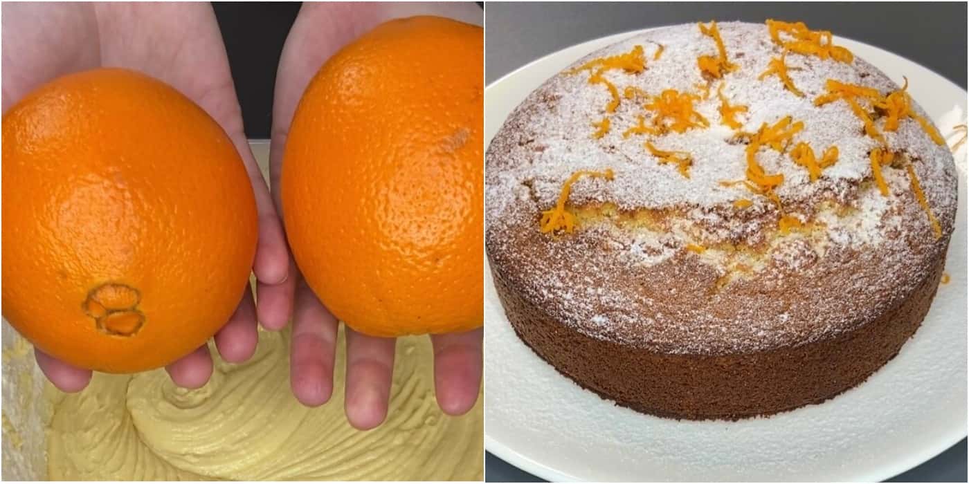 Готую ароматний пиріг «Два апельсина» до чаю "на швидку руку": улюблена випічка, яка смачніше на наступний день (готувати простіше простого, а яка смакота виходить)