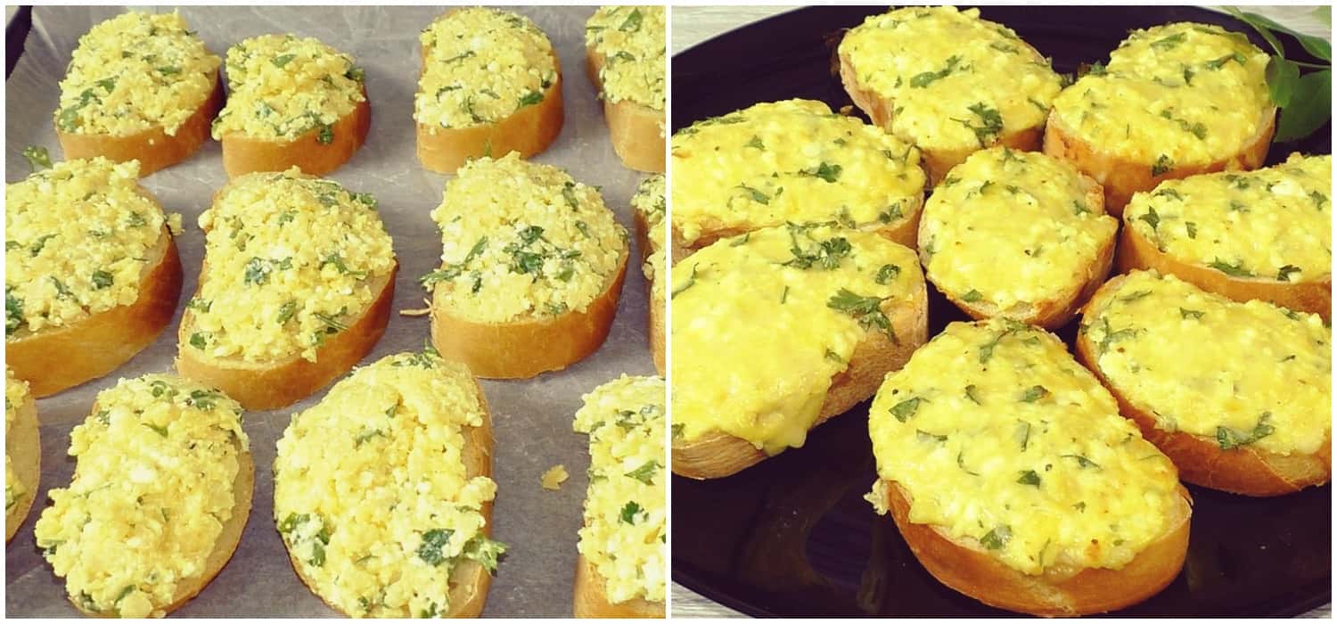 Такі гарячі бутерброди з сиром і зеленню, готуються легко і швидко: виходять ситними і смачними (без м'яса), хоч на перекус, хоч на будь-який випадок