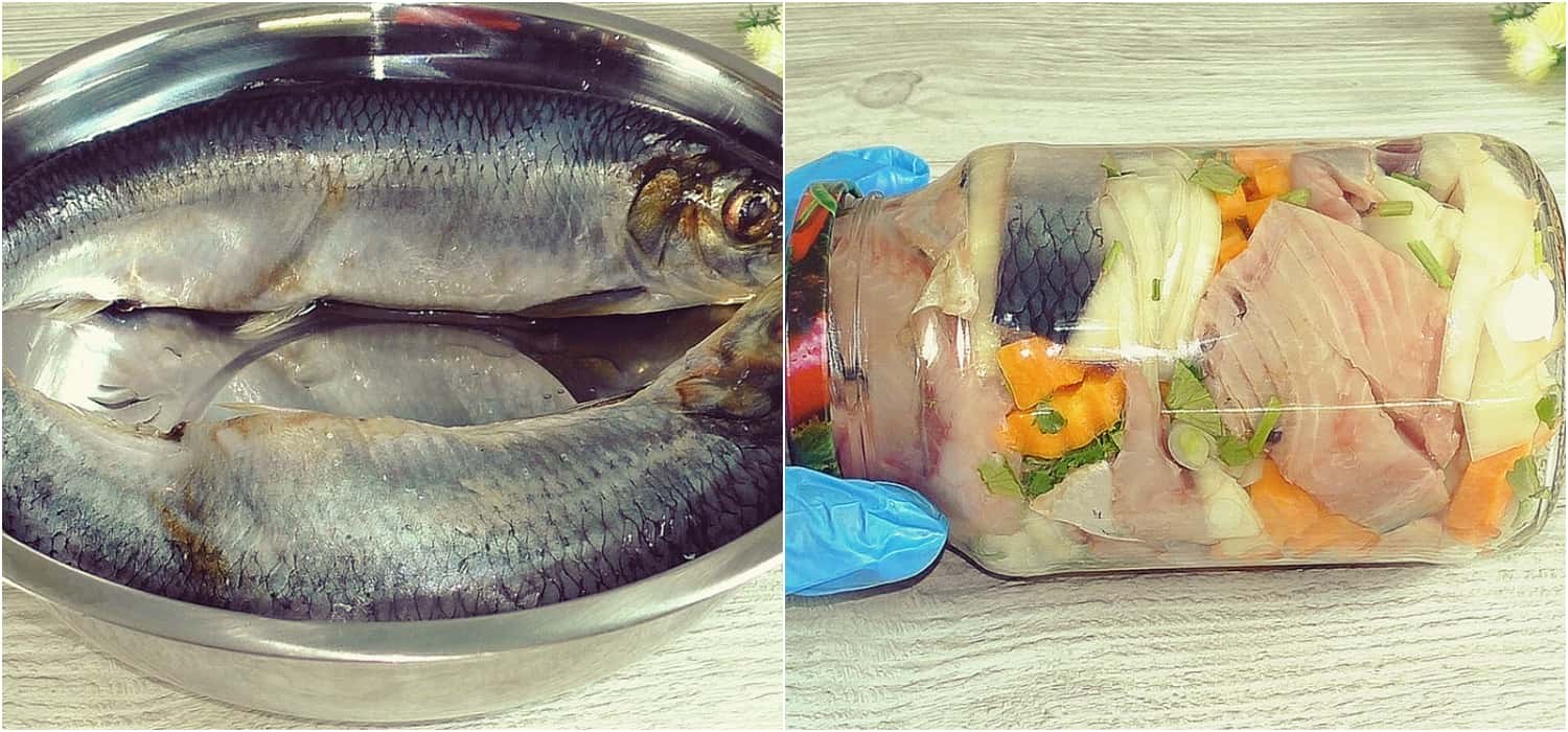 Коли мені хочеться смачної оселедця я мариную її особливим способом (кращий рецепт з овочами), який повинен бути у вашому записничку