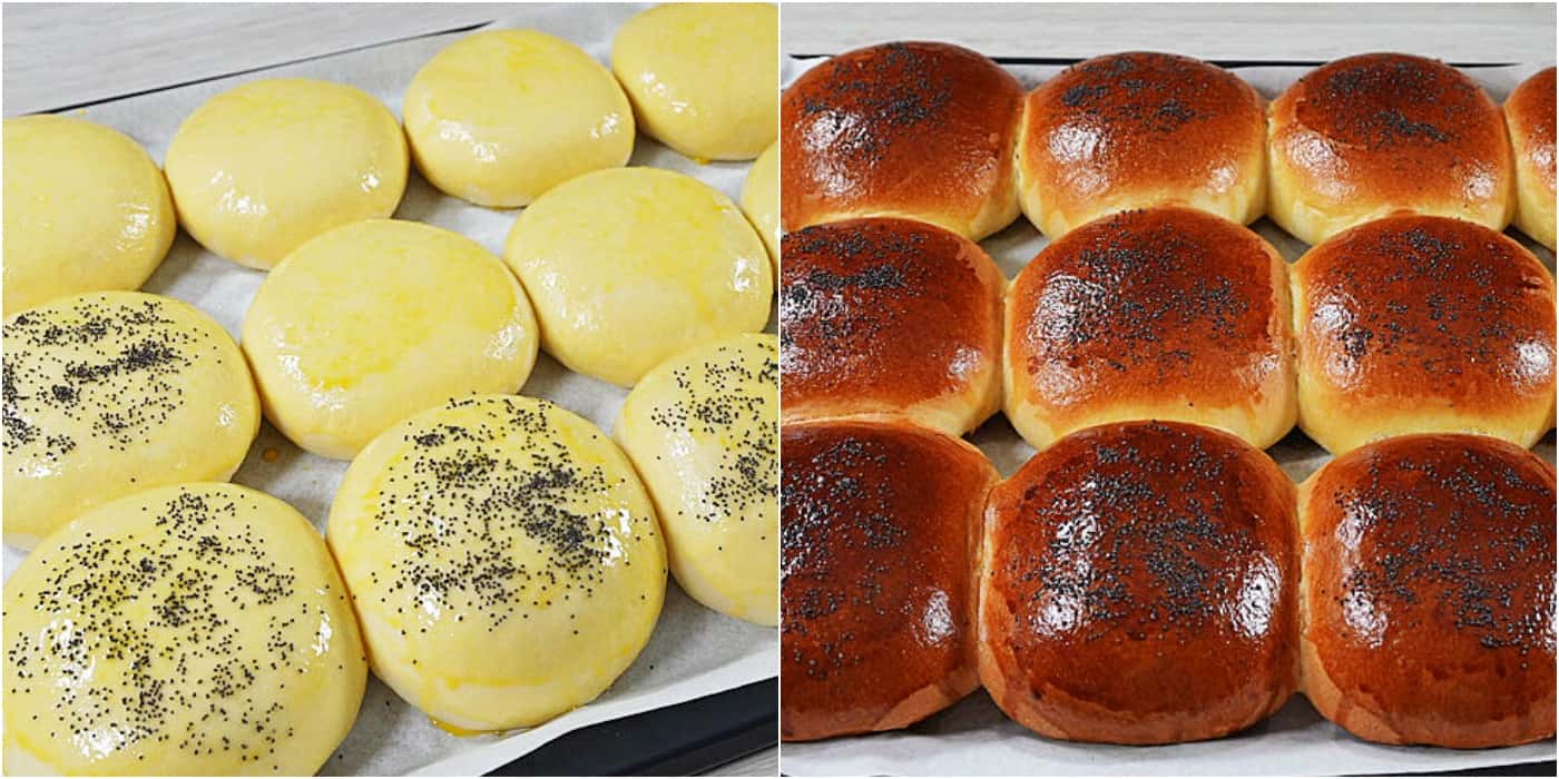Неймовірно смачні домашні булочки, такі ніжні, легкі і з'їдаються швидко: найпростіший рецепт, а результат шикарний
