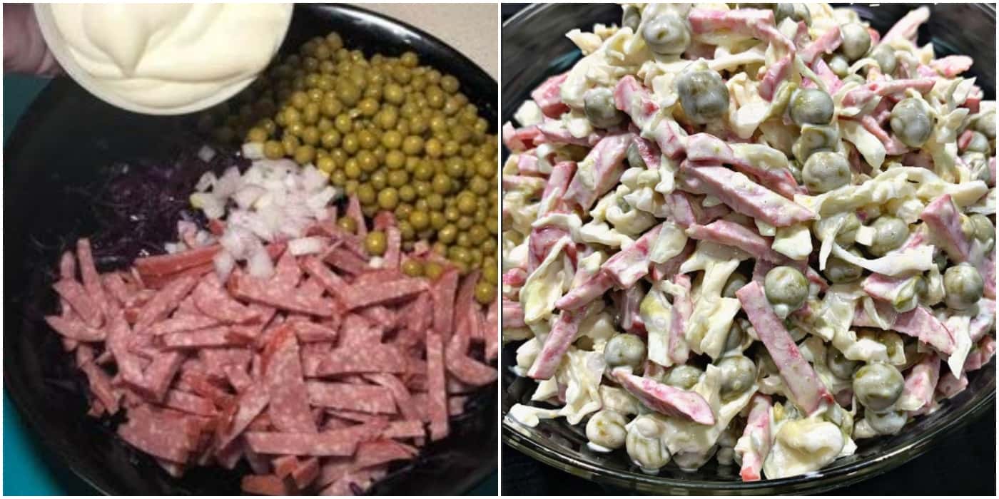 Улюблений салат "Дністер" з простих продуктів: готую до будь-якого столу , ну дуже смачно і на "швидку руку"