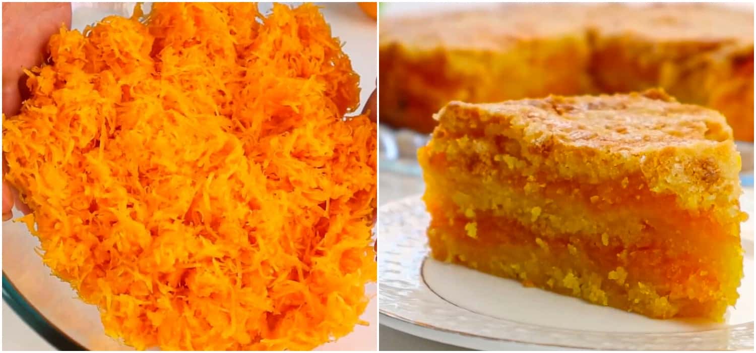 Найпростіший пиріг з гарбузом і лимоном "Три склянки", який просто тане в роті: ніжний, соковитий і неймовірно смачний, в сезон готую частіше за всі