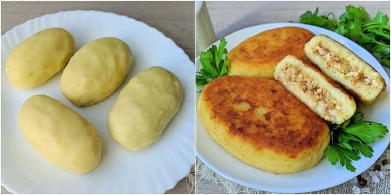 kartoplyani zrazy z kurkoyu