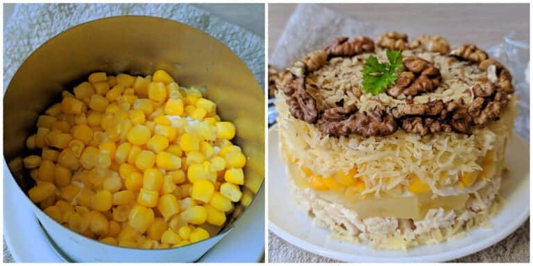 salat z ananasom i kurkoyu