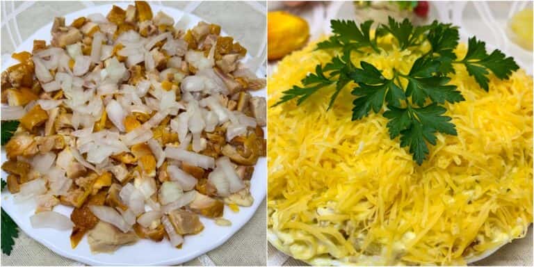 salat z kurkoyu i ananasamy