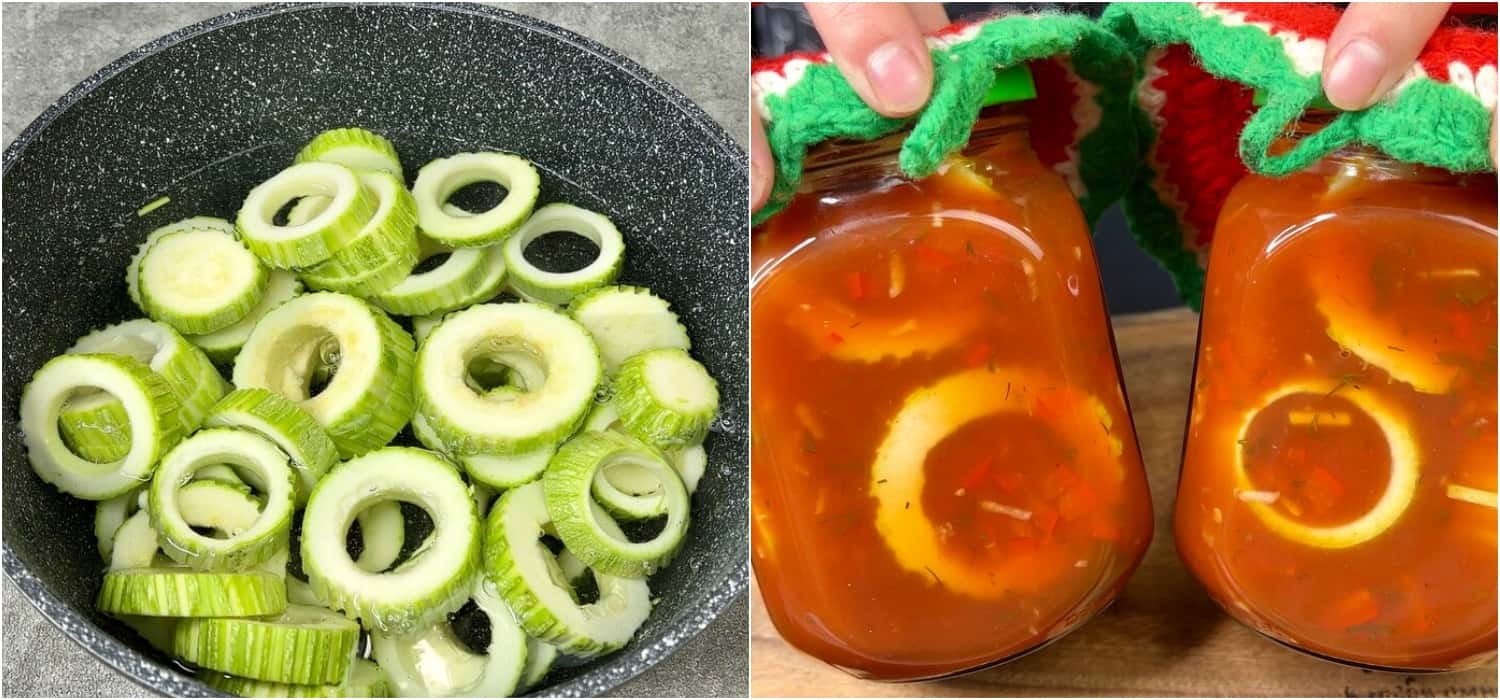 Готуємо кільця-чилі з кабачків на зиму: таку заготовку з'їдять в першу чергу, бо вона дуже смачна