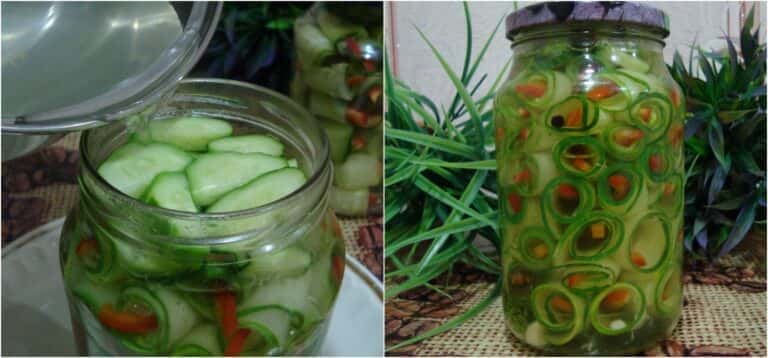 marynovani ohirky na zymu