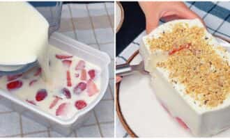 molochnyy desert z yahodamy