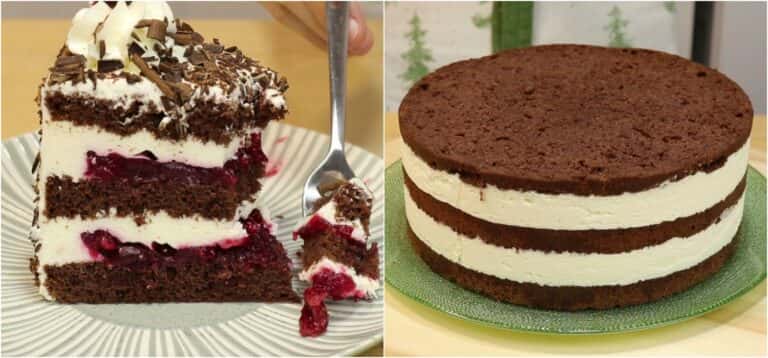 shokoladnyy tort z vyshnyamy