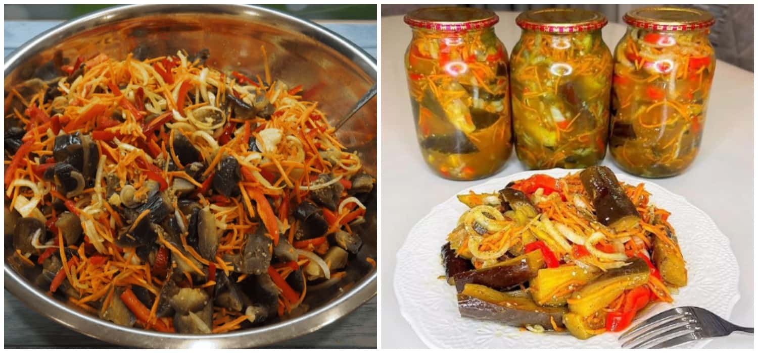 Баклажани по-корейськи на зиму: найсмачніша заготовка, тому цього року зариваю більше порцій