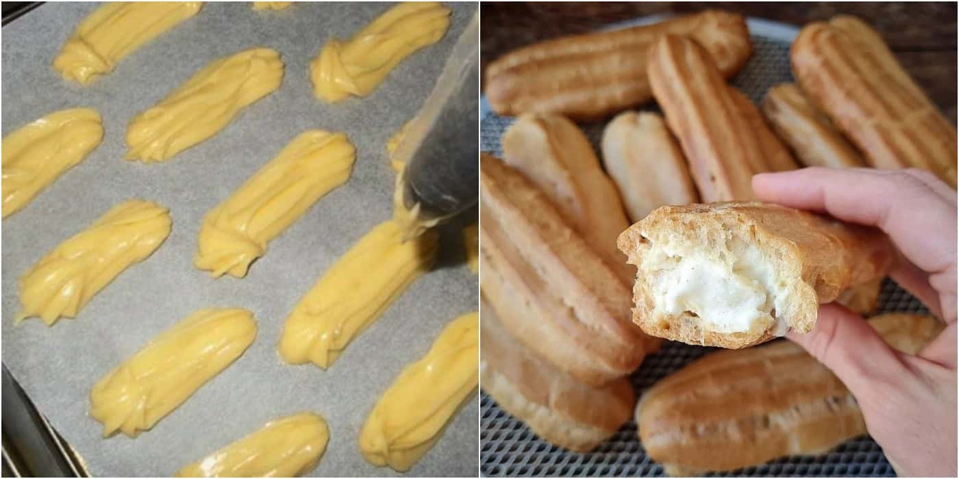 Домашні еклери із ароматним ванільним кремом: простий рецепт, який вийде у кожного - зберігайте, щоб не загубити