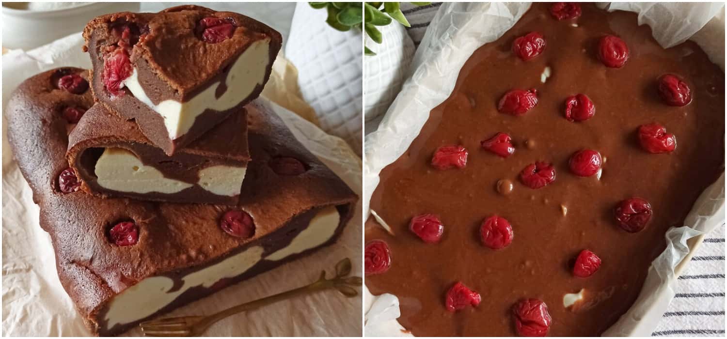 Неймовірно смачний брауні з сиром і вишнями: рецепт ароматного і пишного шоколадного пирога для домашнього чаювання