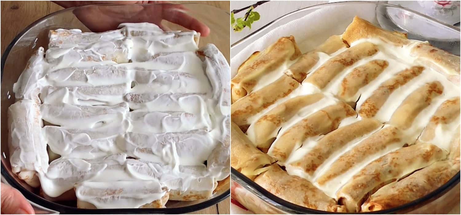 Млинці з сиром: ділюсь своїм рецептом найсмачніших млинців томлених в духовці (так просто і так смачно)