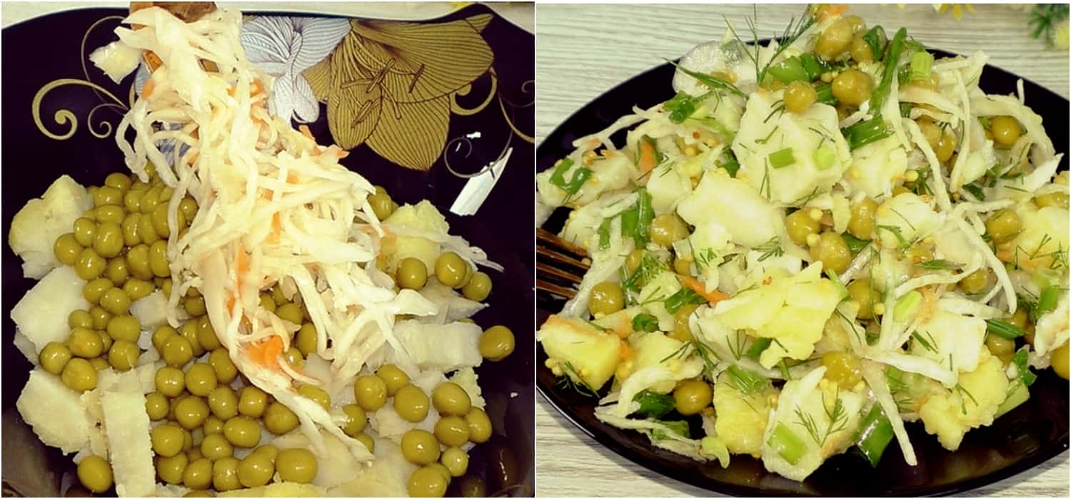 Салат з квашеною капустою без майонезу: закуска, яку раніше готували часто в кожній родині