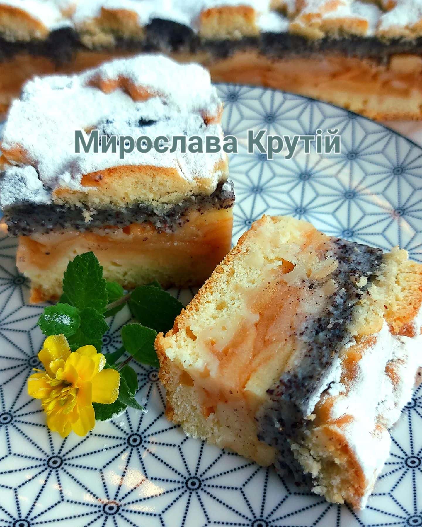 Розкішний яблучно-маковий пляцок від української господині: смачна і дуже красива випічка до чаю