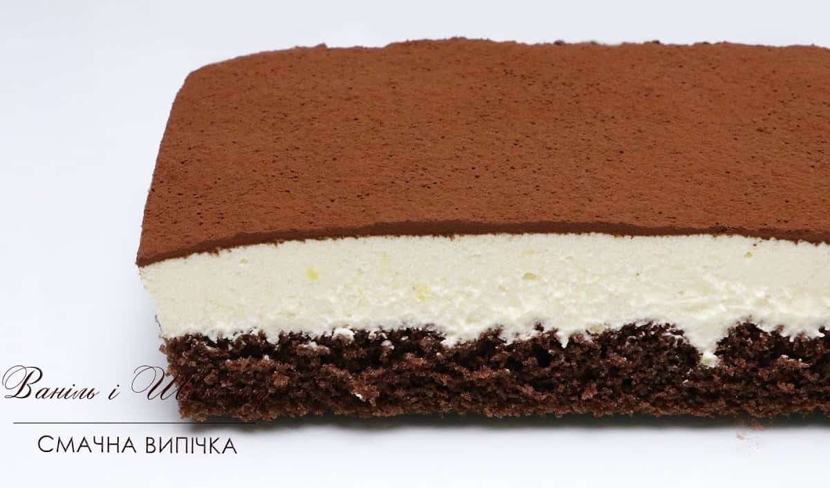 Торт "Пташине молоко" рецепт від української господині із 80-х - простий крем без яєць, желатину, сметани чи вершків