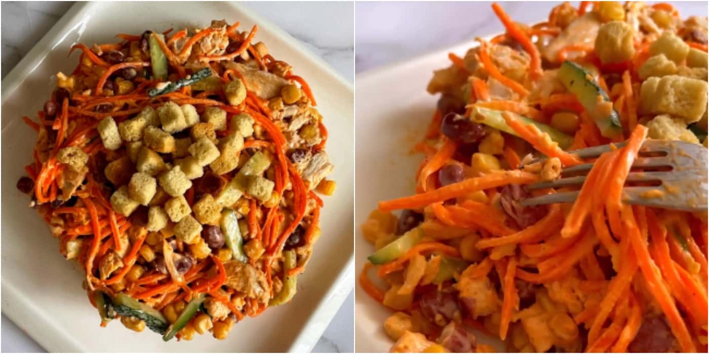 Неймовірно швидкий і смачний салат із найдоступніших продуктів: готую як на свята, так і в будні