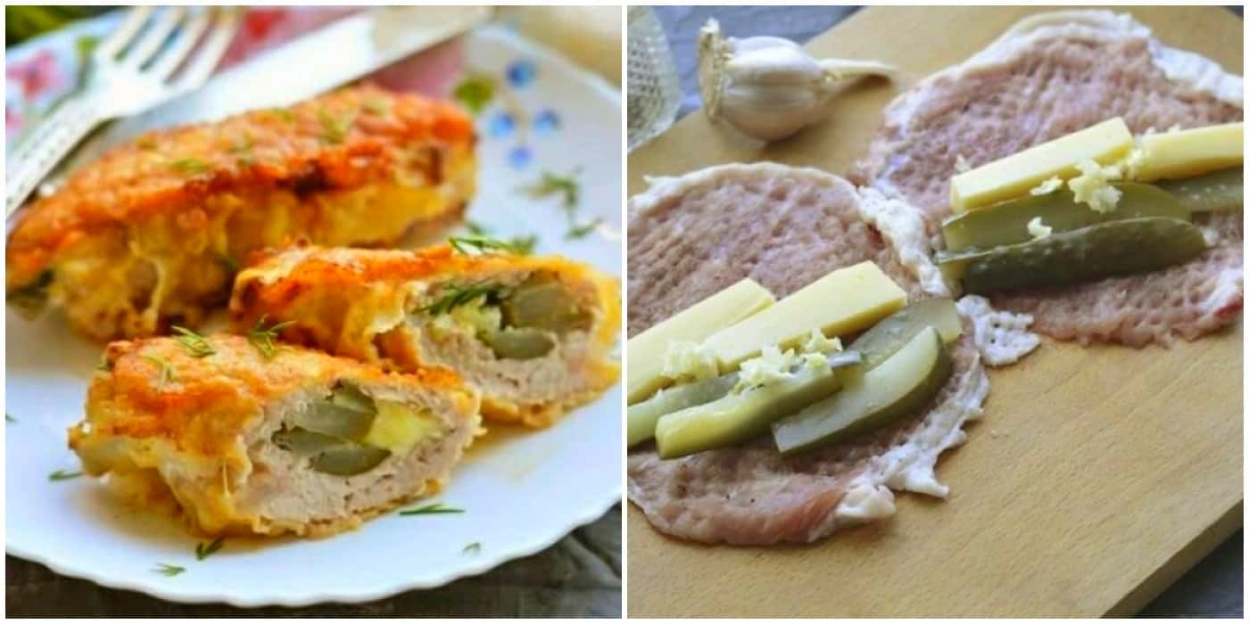 М'ясні рулетики з сиром та маринованими огірками: яскрава закуска, яку нахвалювали мої гості і з'їли першою