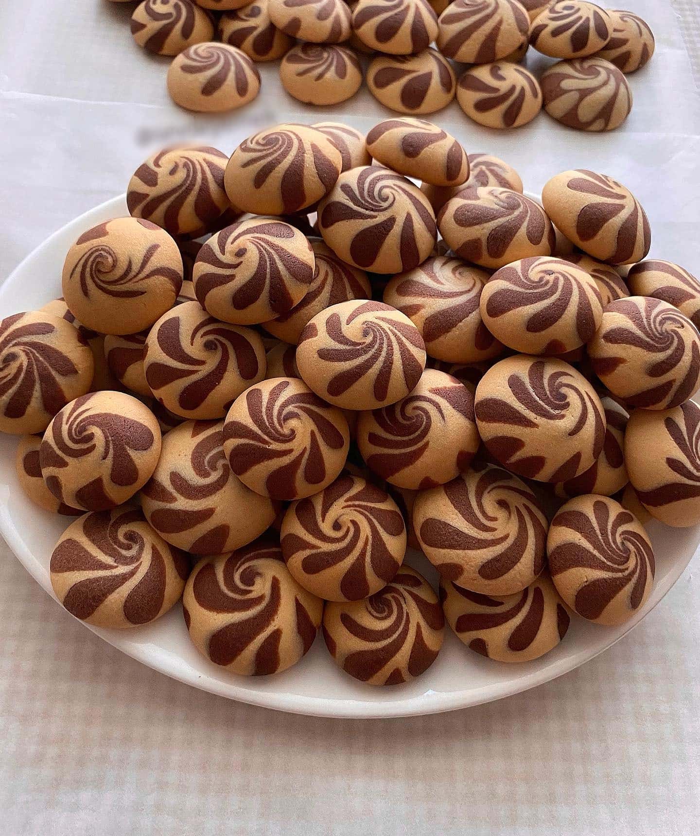 Домашнє печиво "Флюгер" - показую, як за допомогою простих рухів зробити дуже красивий візерунок на випічці (БЕЗ форми)