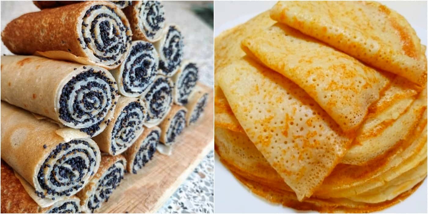 Млинці з маковою начинкою - це мої найулюбленіші млинці, їла б їх щодня (простенький, перевірений рецепт)