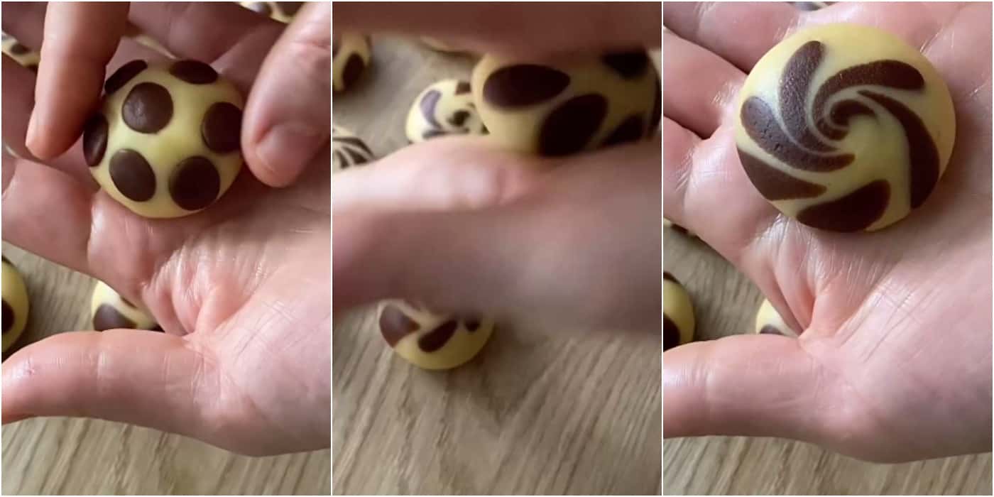 Домашнє печиво "Флюгер" - показую, як за допомогою простих рухів зробити дуже красивий візерунок на випічці (БЕЗ форми)