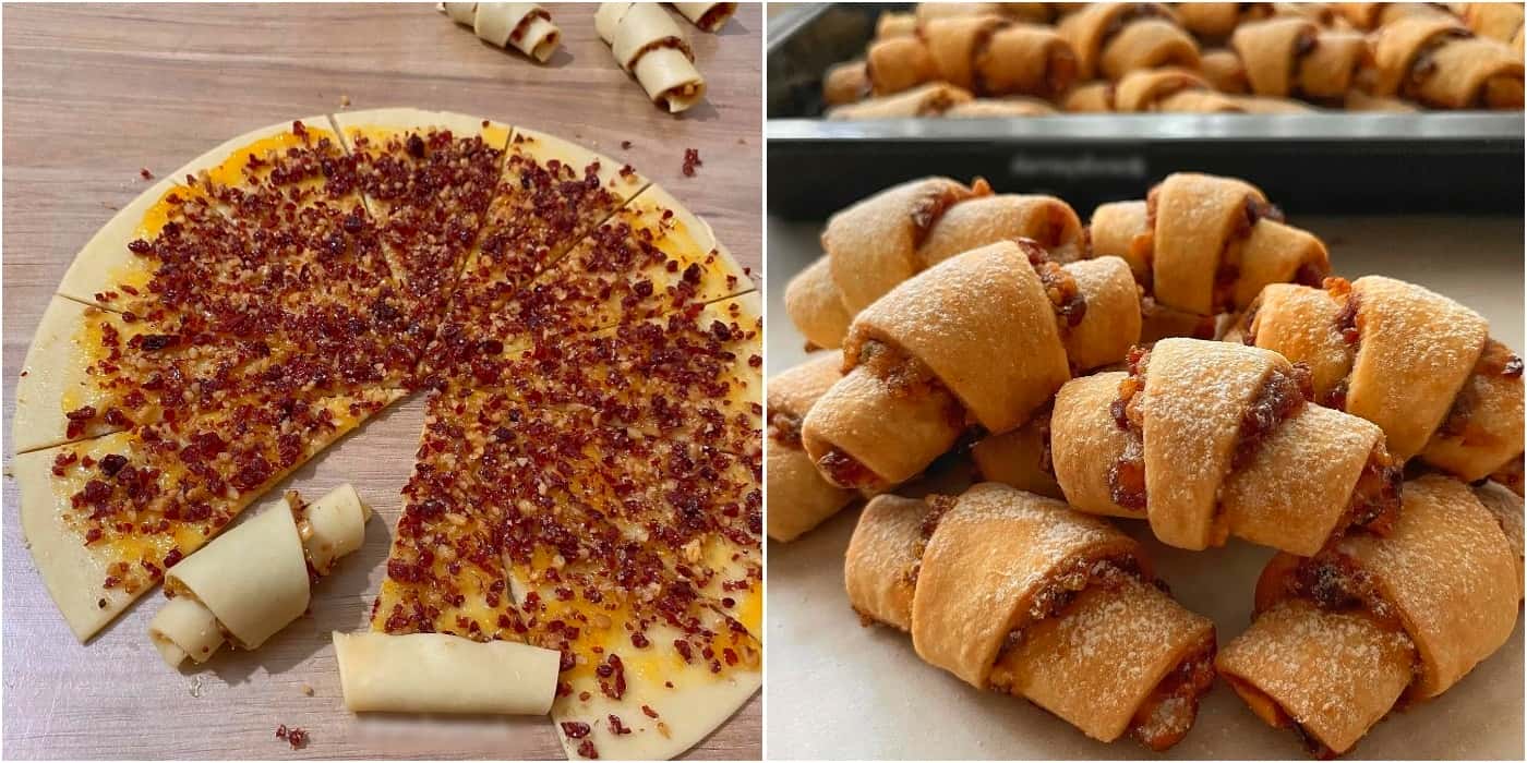 Пісочні рогалики із абрикосовим джемом і горішками: цей простенький рецепт повинна мати кожна господиня у своєму записнику