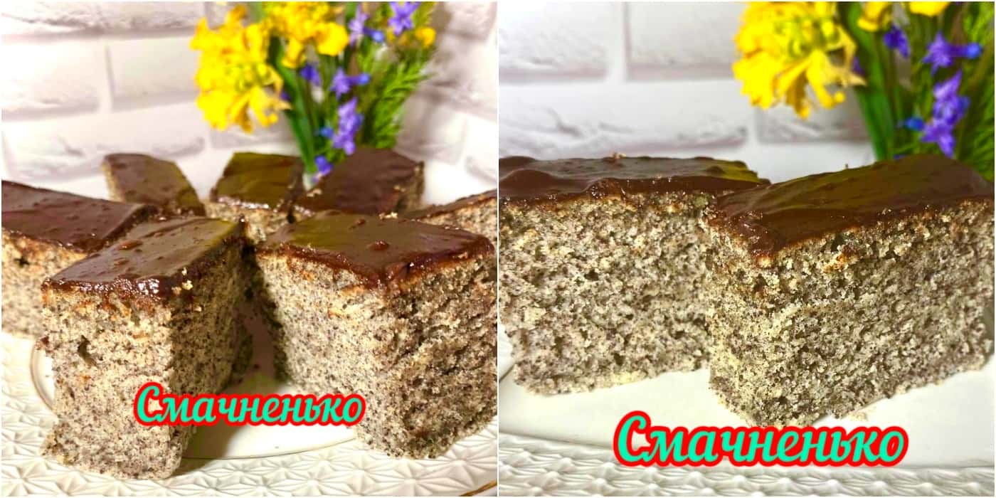 Пісний маковий пиріг за рецептом української господині: дуже простенька і бюджетна випічка - все змішали і в духовку