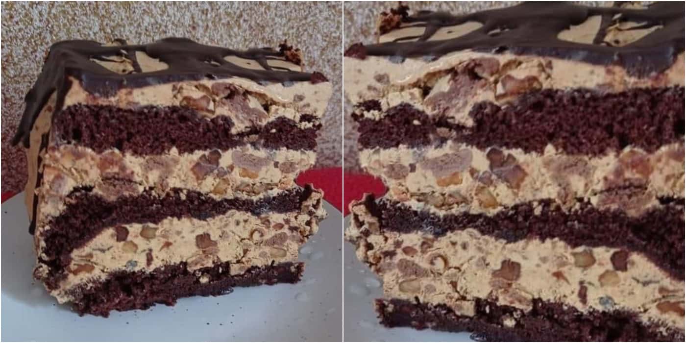 Торт "Снікерс" за рецептом української господині: незвичайний, неймовірно смачний і красивий тортик до чаю