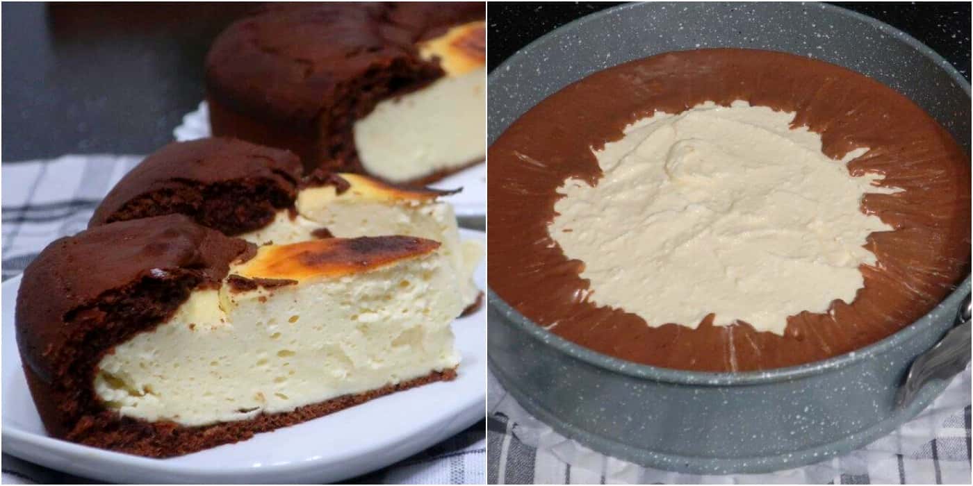 Шоколадна королівська ватрушка - 2 шари суцільного задоволення! Така смачна і ніжна, що просто тане в роті, а рецепт найпростіший