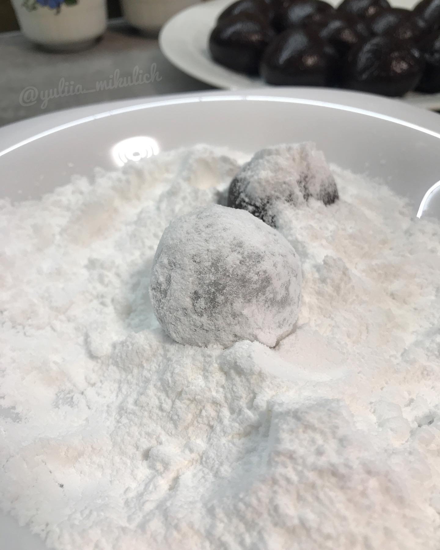 Дуже хороший рецепт шоколадного печива без яєць та молочних продуктів «Шоколадна бавовна» - смачне, ароматне та дуже гарне