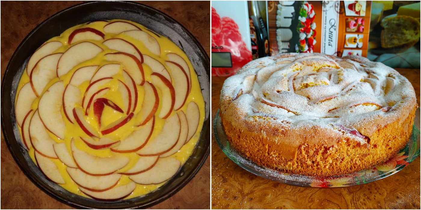 Одним з найпростіших і відомих яблучних пирогів вважається "Шарлотка" - цей пиріг готується швидко, просто і завжди виходить смачним