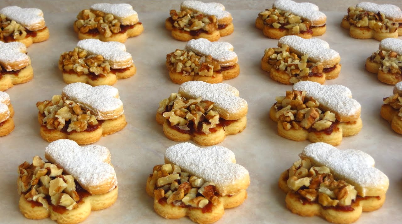 Неймовірно смачне печиво з горішками: таке ніжне, що просто тане у роті. Чудовий, перевірений рецепт від української господині