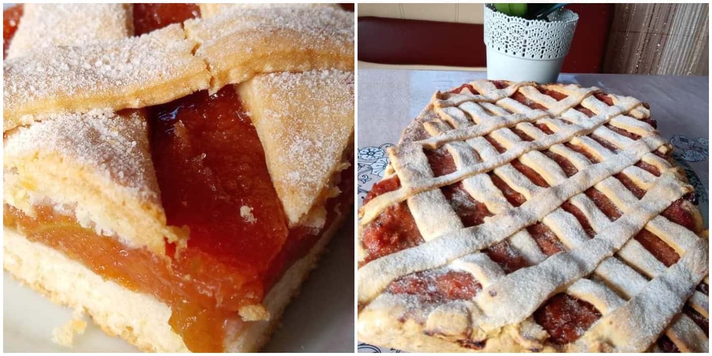 Пісний відкритий пиріг з повидлом - просто, швидко, бюджетно, та неймовірно смачно (рецепт від української господині)