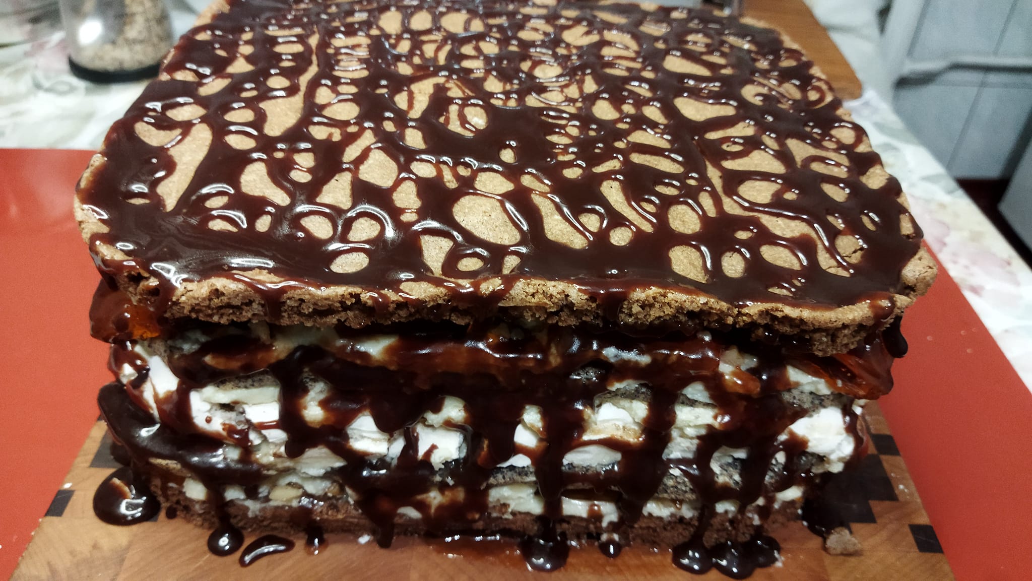 Пляцок "Оксана" за рецептом української господині - надзвичайно смачна і красива святкова випічка