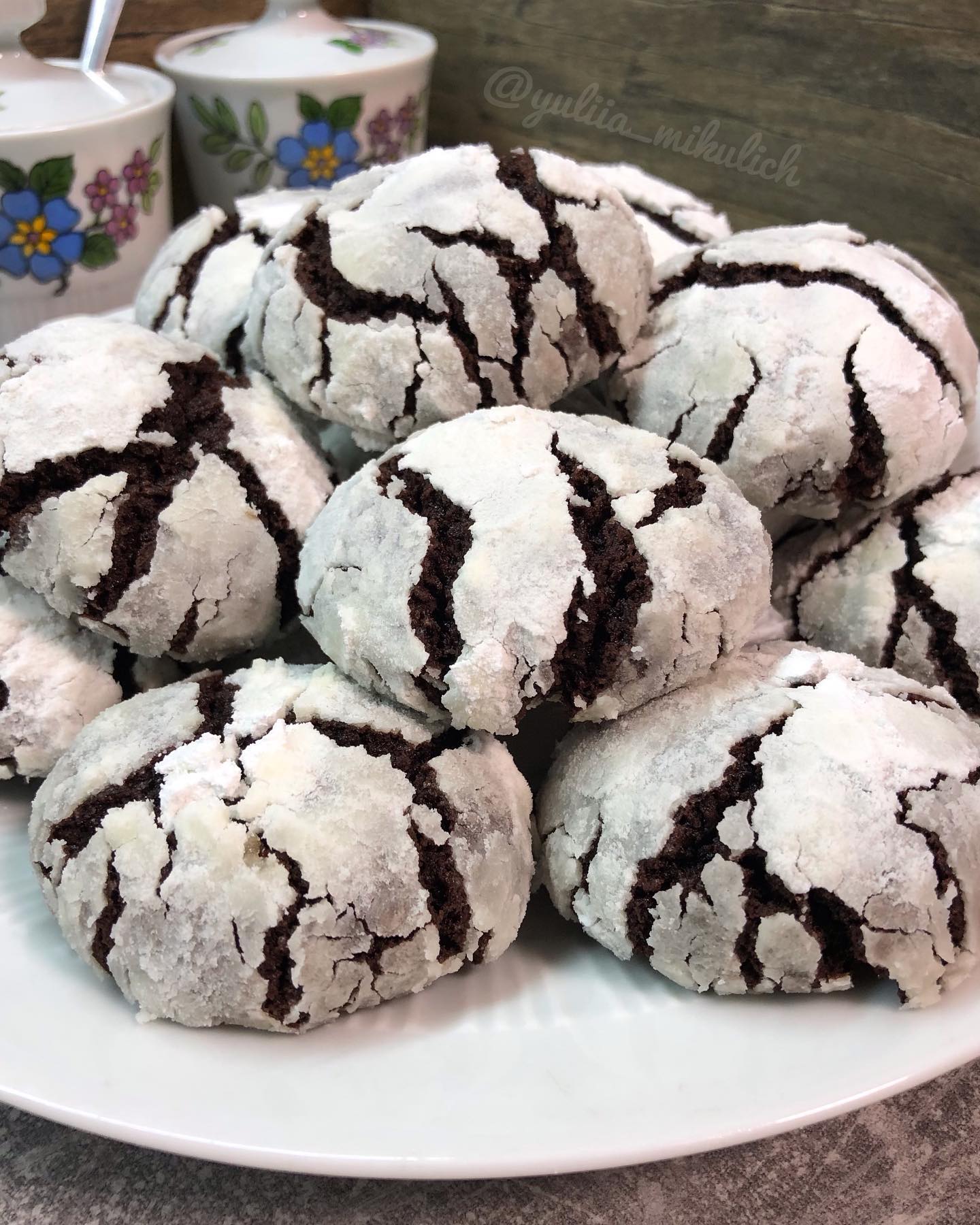 Дуже хороший рецепт шоколадного печива без яєць та молочних продуктів «Шоколадна бавовна» - смачне, ароматне та дуже гарне