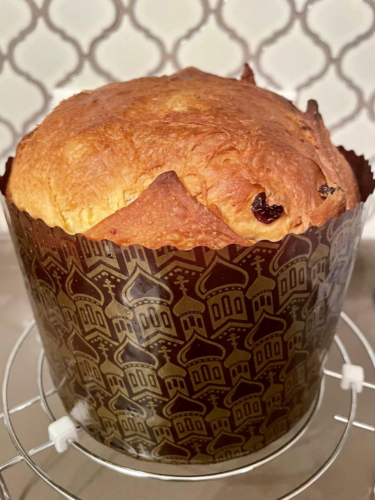 "Панеттоне" за рецептом української господині: це найкращий панеттоне із швидких та безпроблемних рецептів - волокнистий, вологий та дуже ароматний