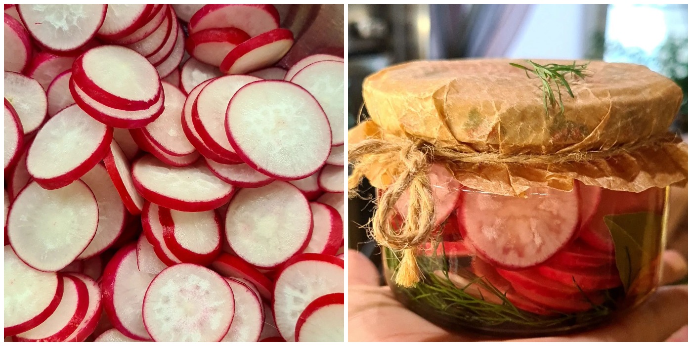 Цікавою закускою стане незрівнянна маринована редиска - така краса прикрасить не лише святковий стіл, а й стане чудовим доповненням до будь-якої страви