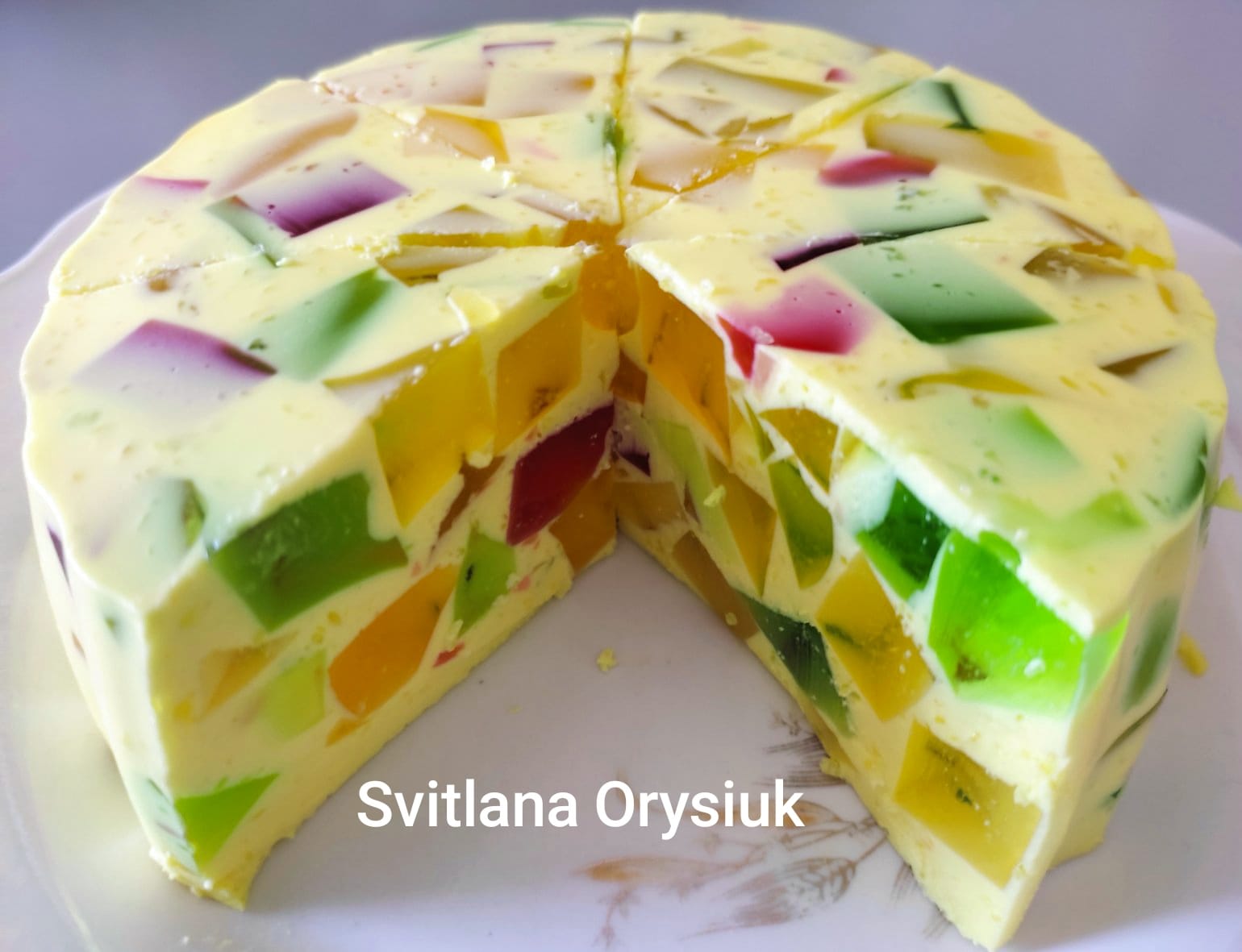 Такий десерт прикрасить будь-який стіл! Желейний торт "Бите скло" за рецептом української господині